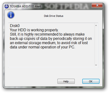 toshiba hdd low level format